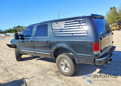 2004 Ford Excursion Limited z USA, uszkodzony, nr VIN 1FMSU43P34EC27927